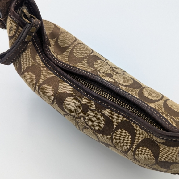 Coach Canvas Shoulder Bag - Picture 6 of 15